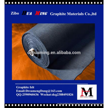 soft or hard Graphite felt as thermal insulation material